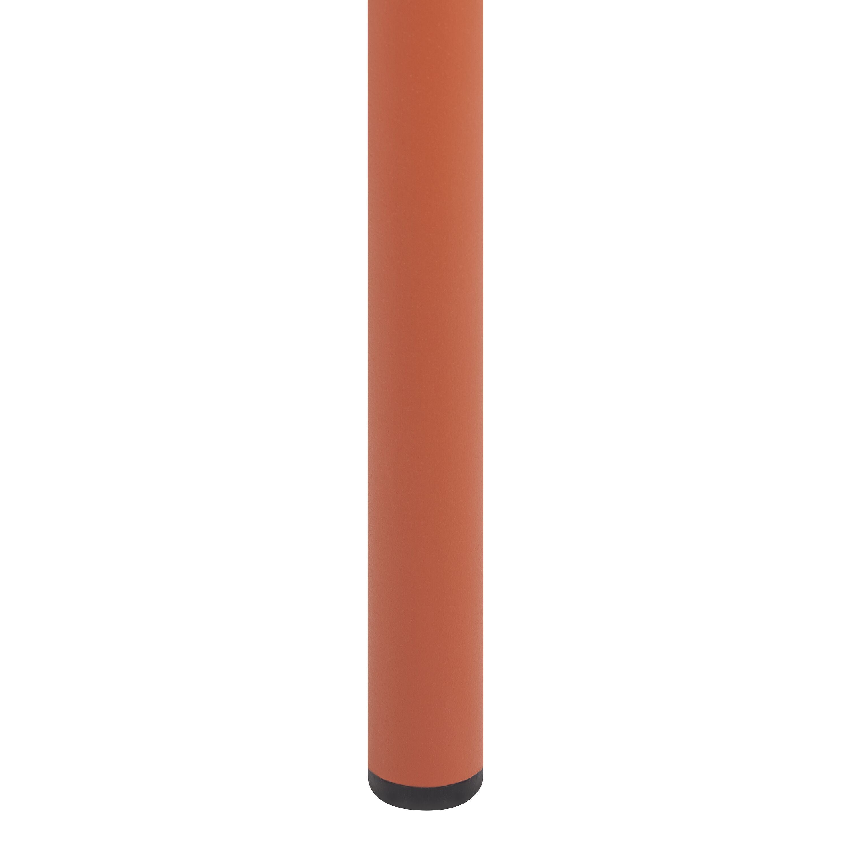 AURA Hocker Stoff - Orange / H: 45.0 cm
