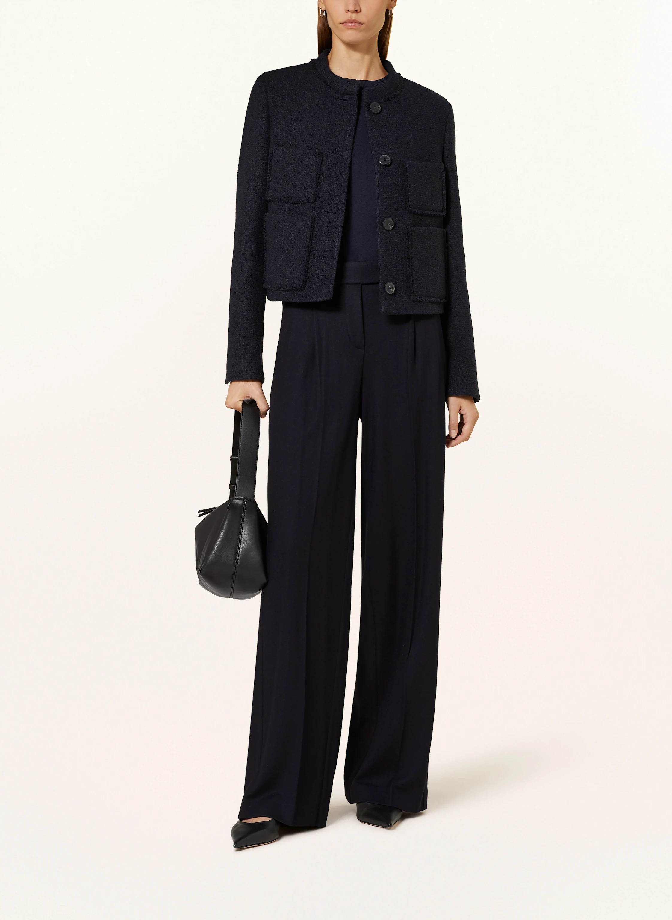 windsor. Bouclé-Jacke