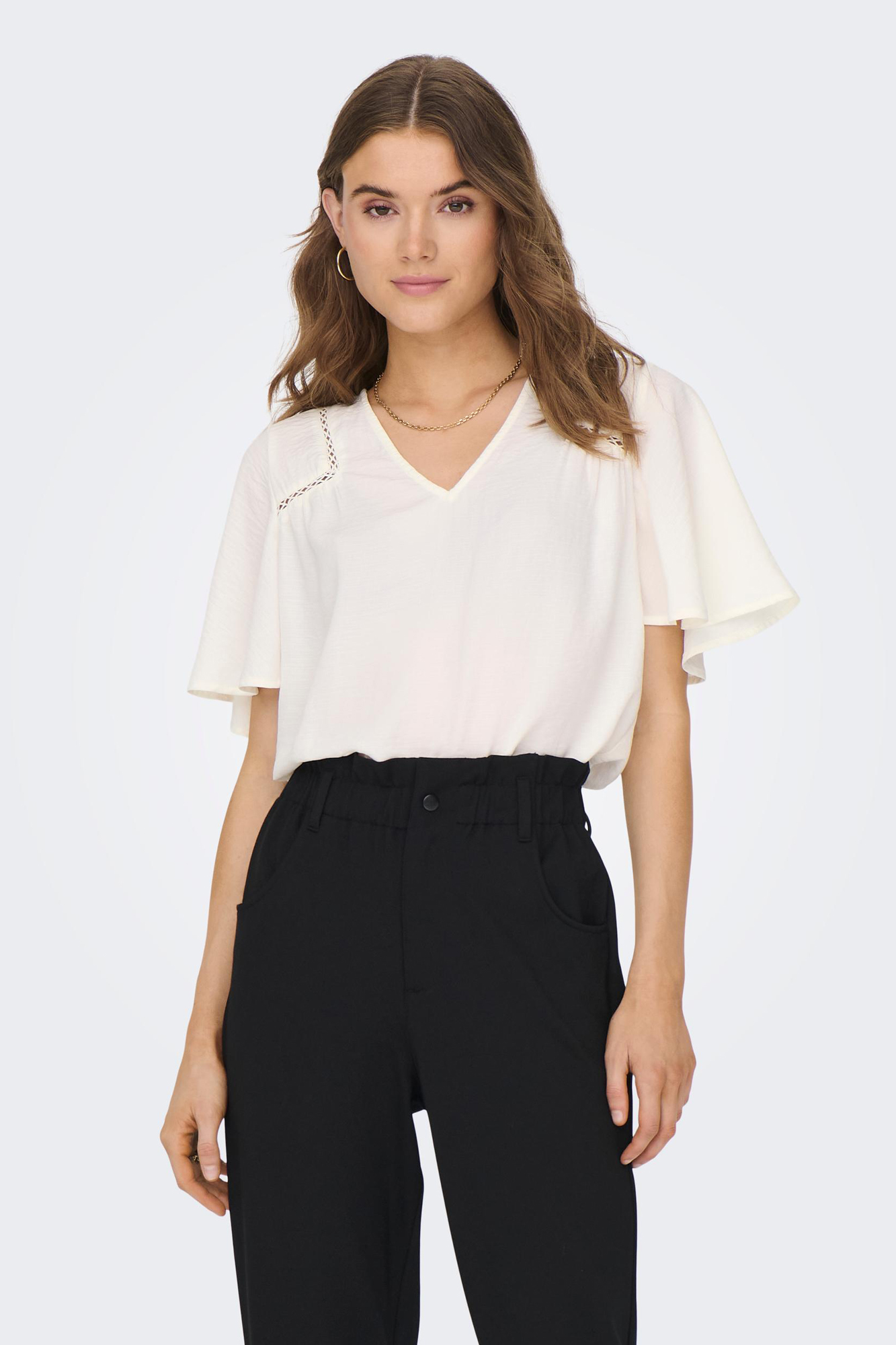 Blusa de manga curta