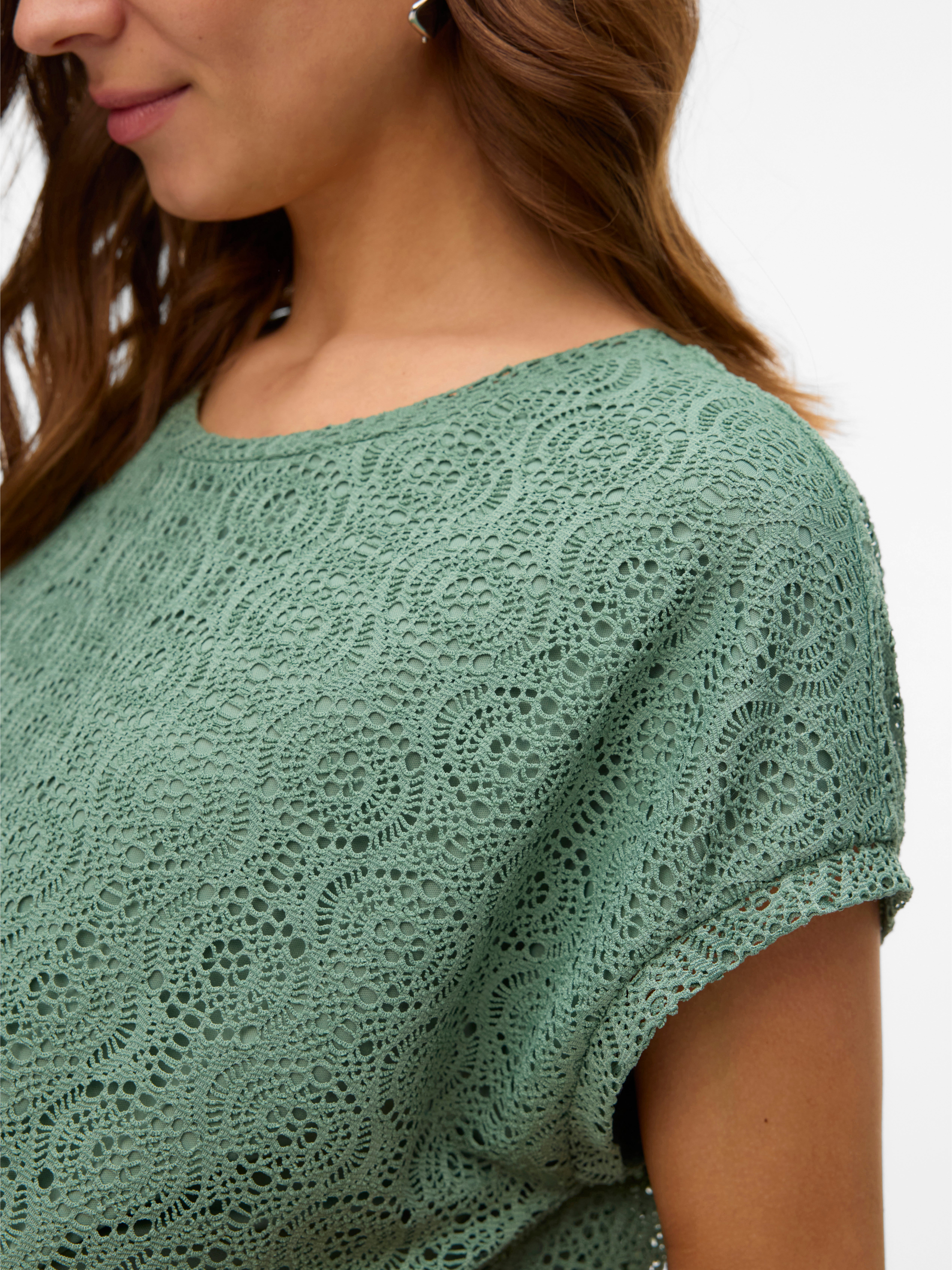 Regular fit O-hals Top