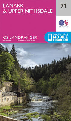Lanark & Upper Nithsdale - OS Landranger Map 071 (Sheet map, folded)