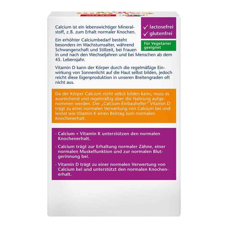 Doppelherz Calcium + D3 + K Tabletten, 120 St