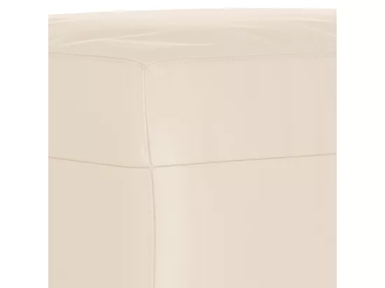 Ensemble de canapés 3 pièces avec coussins Beige Tissu microfibre