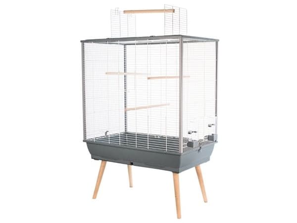 Zolux Neo Jili H80 Grey, bird cage, 78x81x48cm