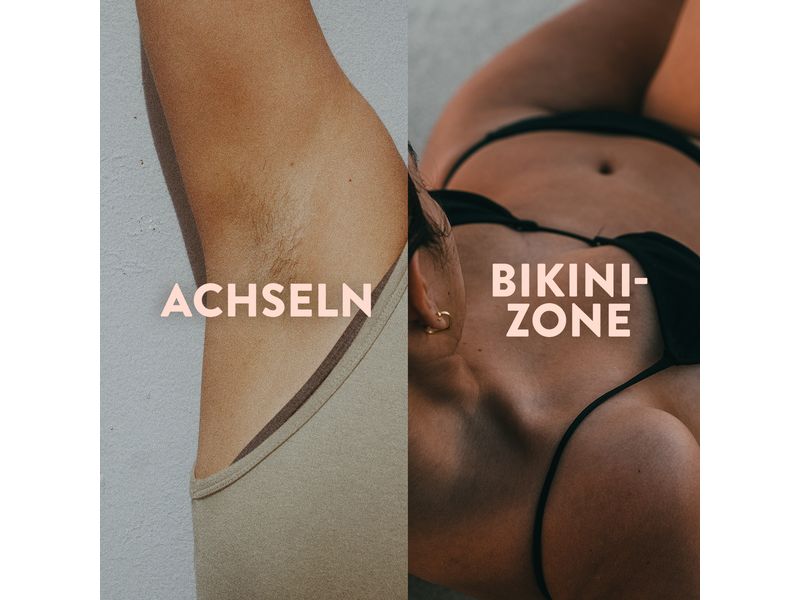 Veet Enthaarungscrème Bikinizone & Achseln 100 ml Haarentfernungs-Creme für Bikinizone & Achseln