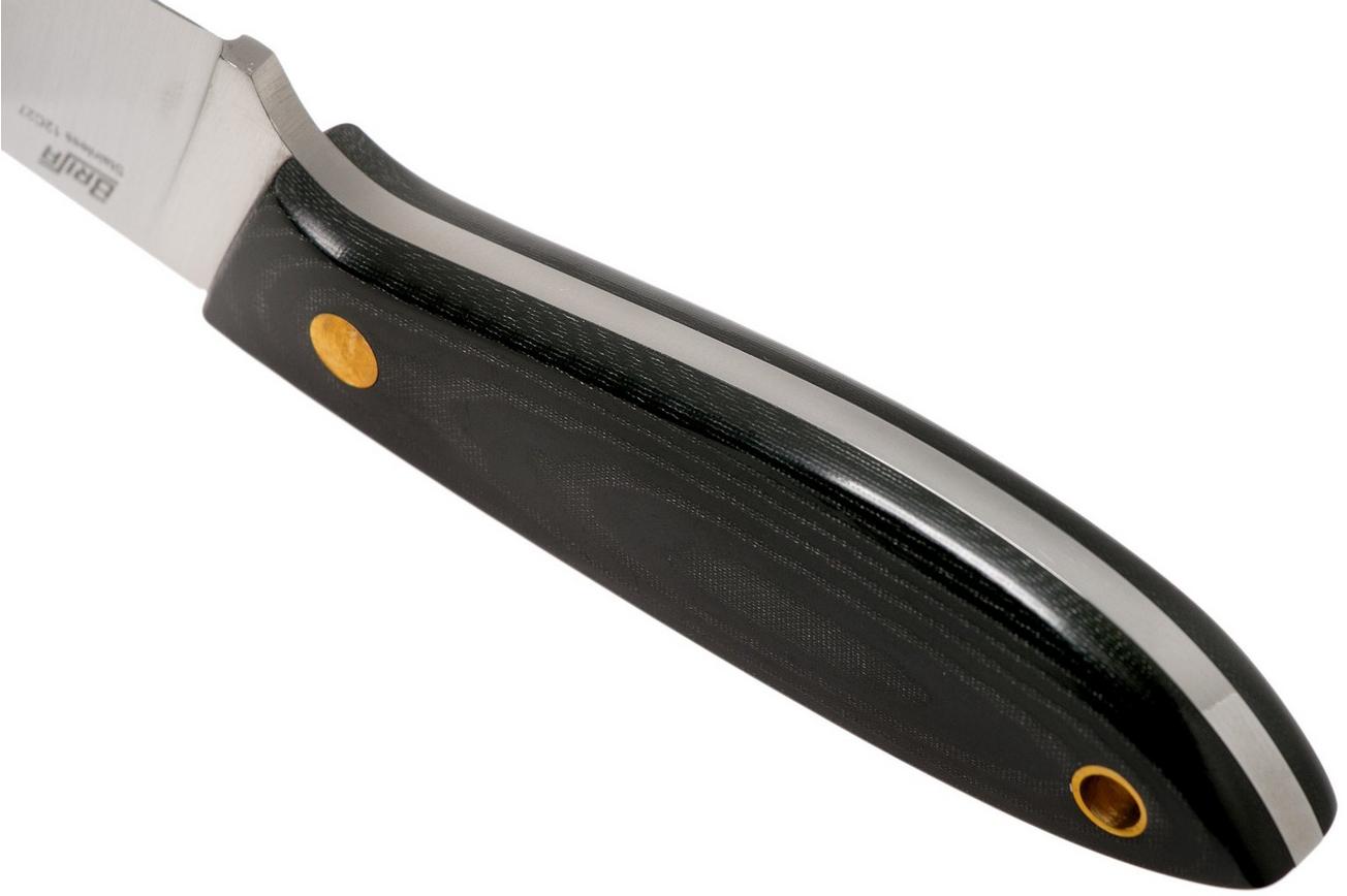 Brisa Bobtail 80, 035-L Flat Black Micarta, nekmes