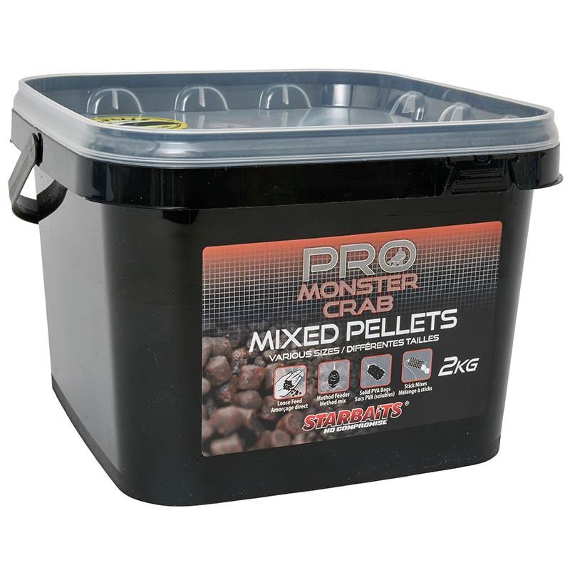 Pellet Starbaits Pro Monster Crab Pellets Mixed