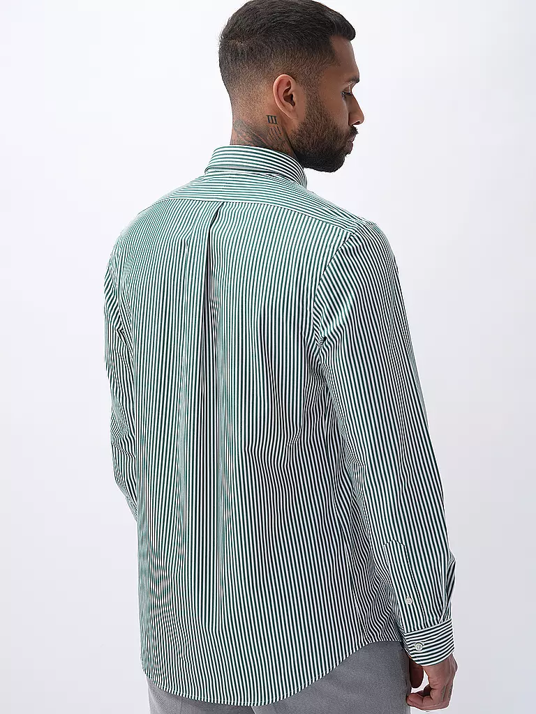 POLO RALPH LAUREN Hemd Slim Fit grün
