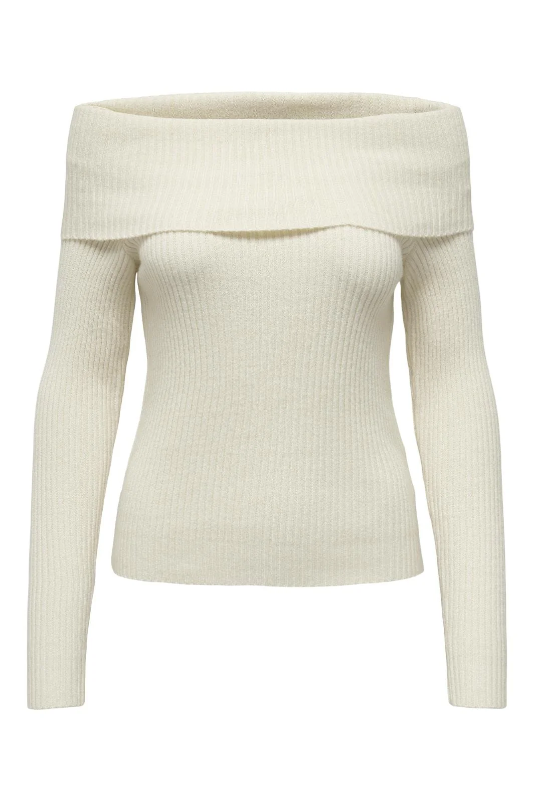 Only Onlkatia Ls Off Shoulder Knt Nca 4387886 whitecap gray melange