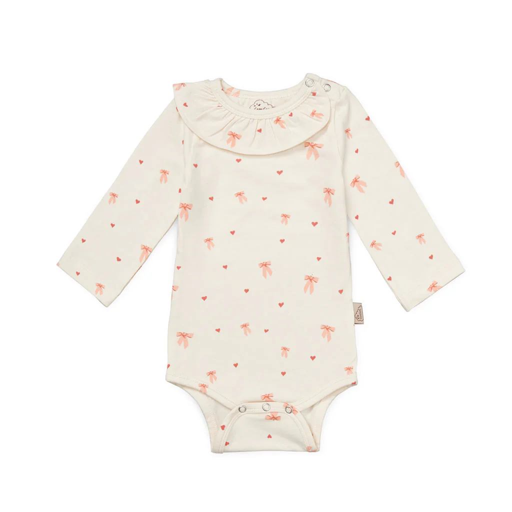 Langærmet Body Holly - GOTS - Bows