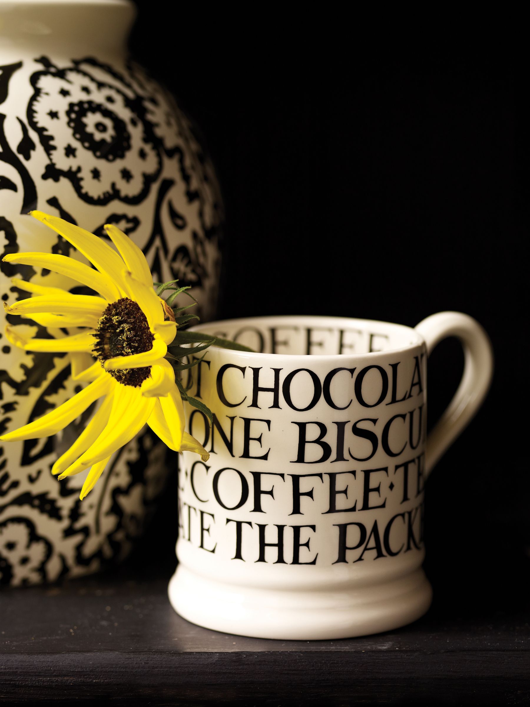 Emma Bridgewater Black Toast 1/2 Pint Mug