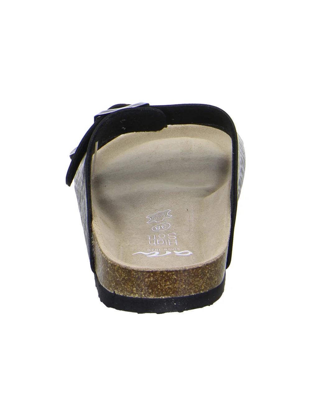Pantolette Maui schwarz multi