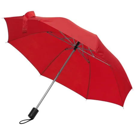 Macma Taschen-Regenschirm mit Schutzhülle, rot