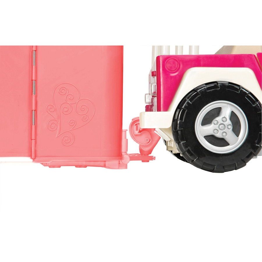 Our Generation Camping Anhänger pink Mehrfarbig