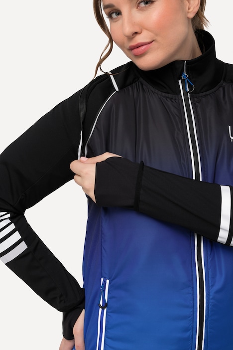 2-in-1-Funktionsjacke, Ärmel abnehmbar, Weste, Reflektor