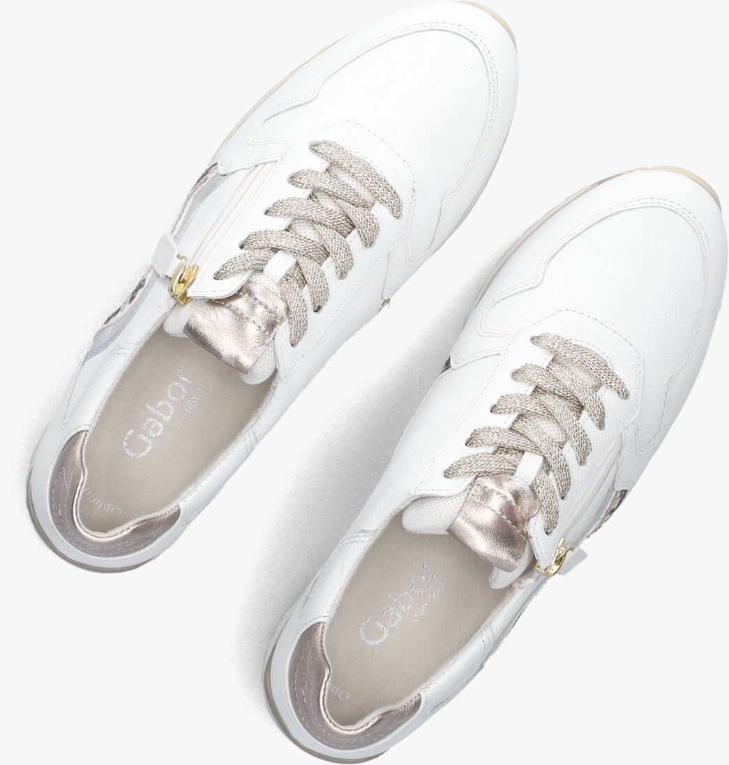 witte gabor lage sneakers 529