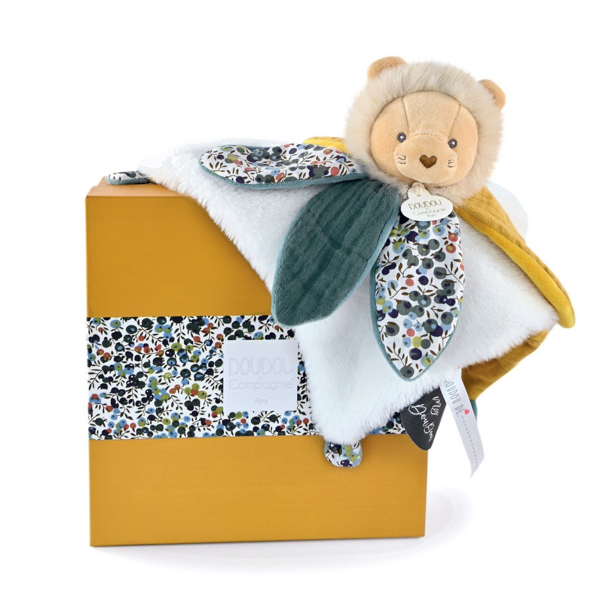 Doudou pétale Lion Boh’aime