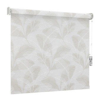 Rolgordijn Draaikiepraam hout 1042 palm taupe