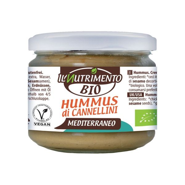 Il Nutrimento Hummus Feijão Bio Vegan S/ Glúten 180g