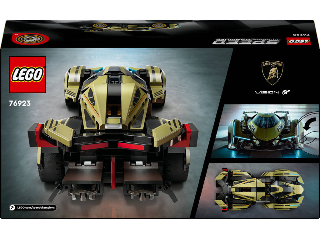 leuke auto matige stevigheidLamborghini Lambo V12 Vision GT supercar Auto Speelgoed voor Kinderen 76923