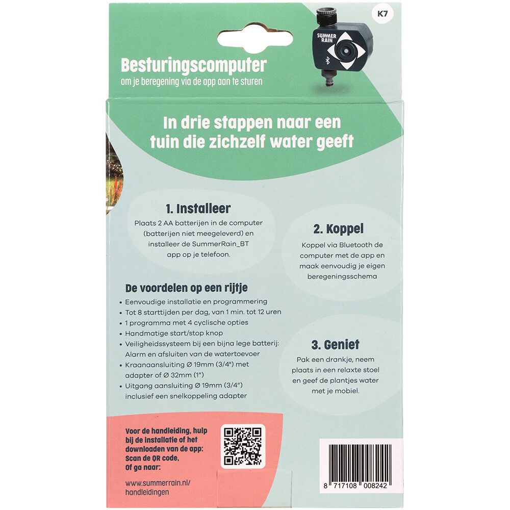 SummerRain Bluetooth - Besturingscomputer