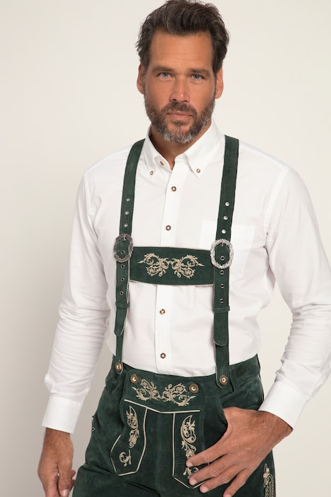 JP 1880 Trachtenhose, echtes Leder, Stickereien