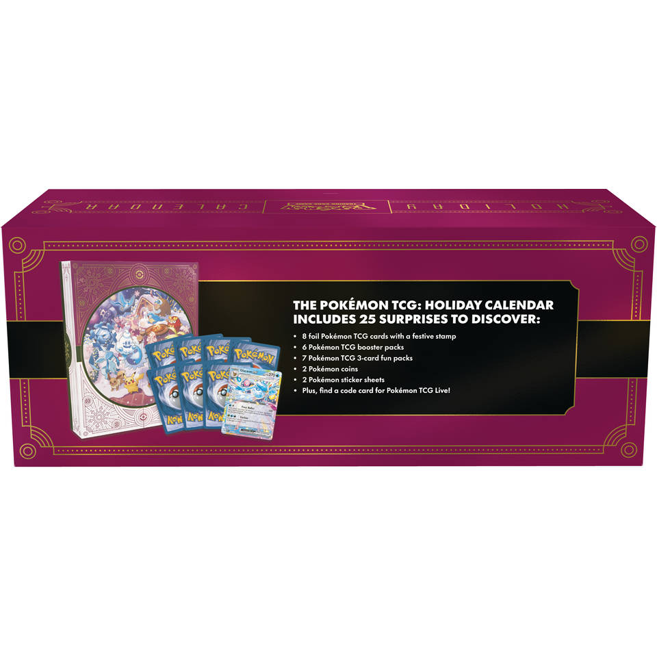 Pokémon TCG 2025 Holiday adventskalender