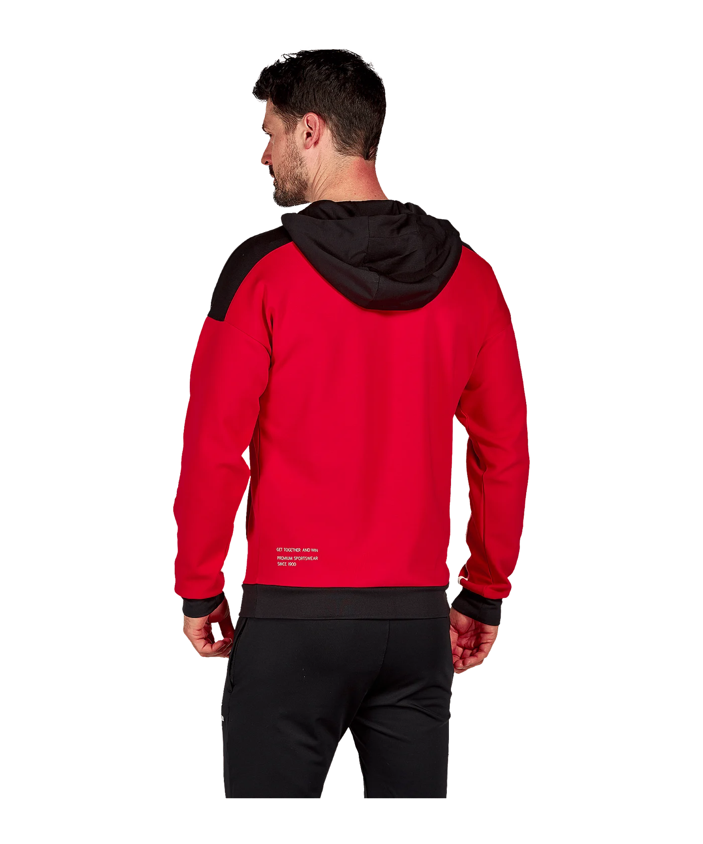 Erima Change by Hoody Rot Schwarz