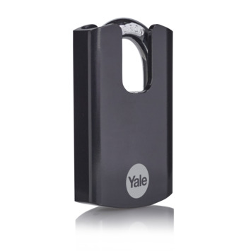 Yale Hangslot RVS zware uitvoering 63 mm zwart