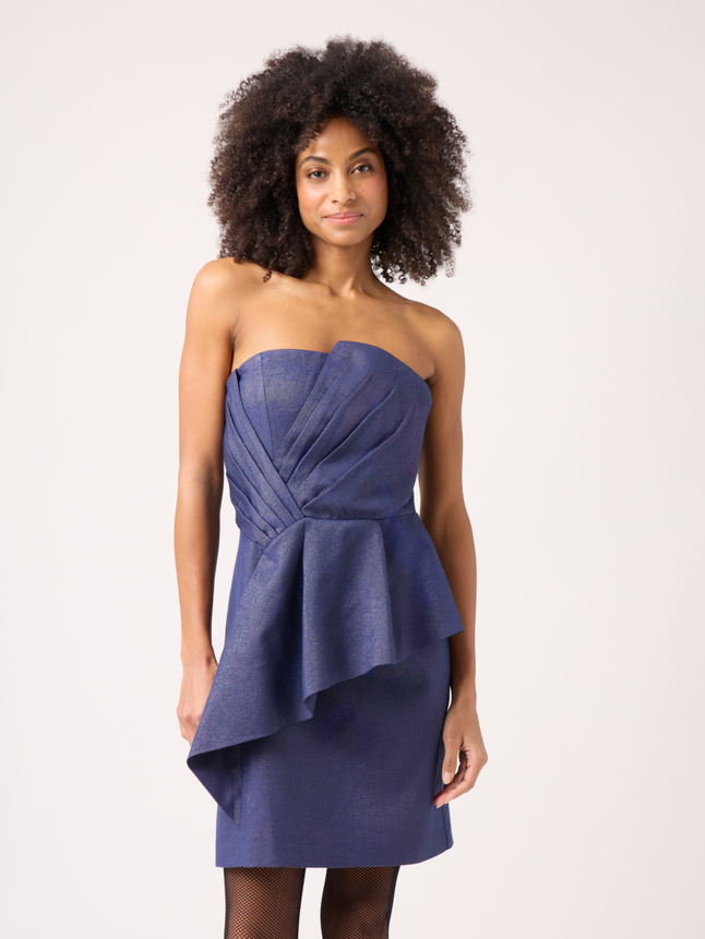 Robe courte bustier