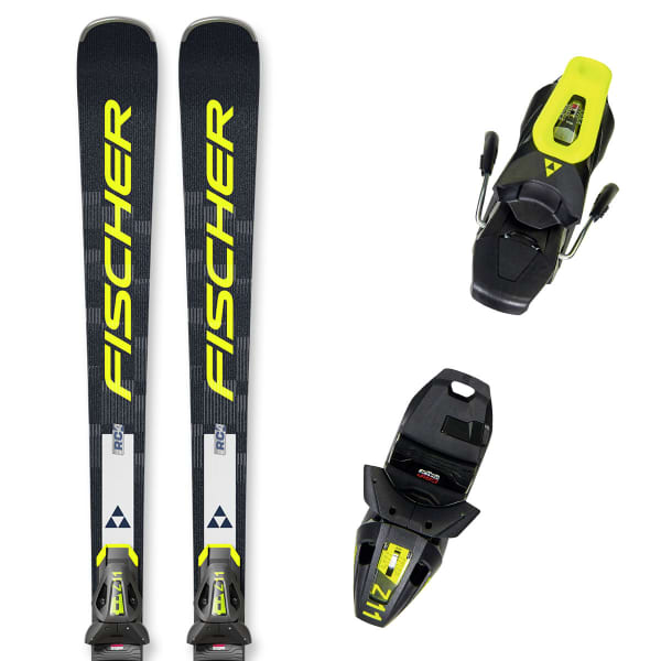 Pack ski FISCHER RC4 LT + RC4 Z11 PR BLACK/YELLOW