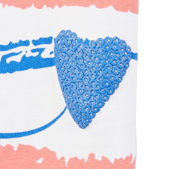 T-shirt Ml Santa Cruz   Blanc        de               Nano & nanette