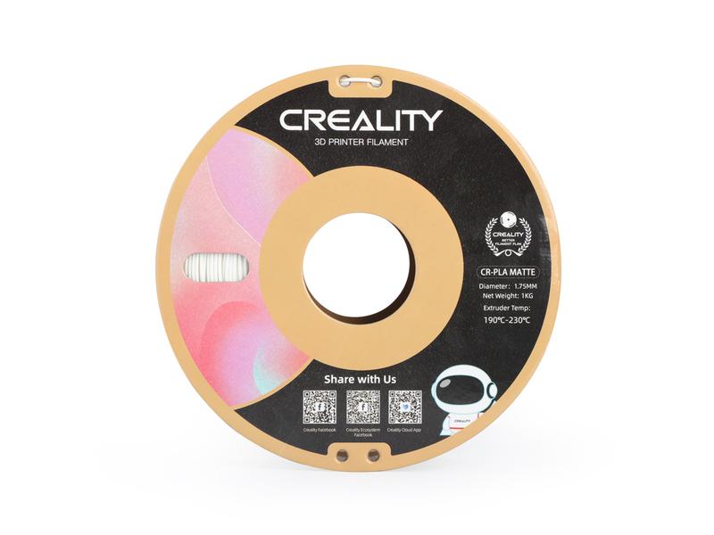 Creality Filament PLA, Kalkweiss, 1.75 mm, 1 kg 1.75 mm PLA Filament für 3D Drucker