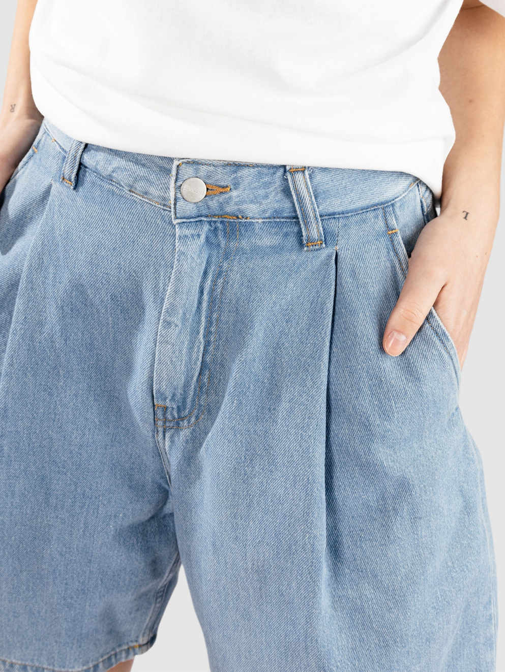 Carhartt WIP Alta Shorts blue stone bleached