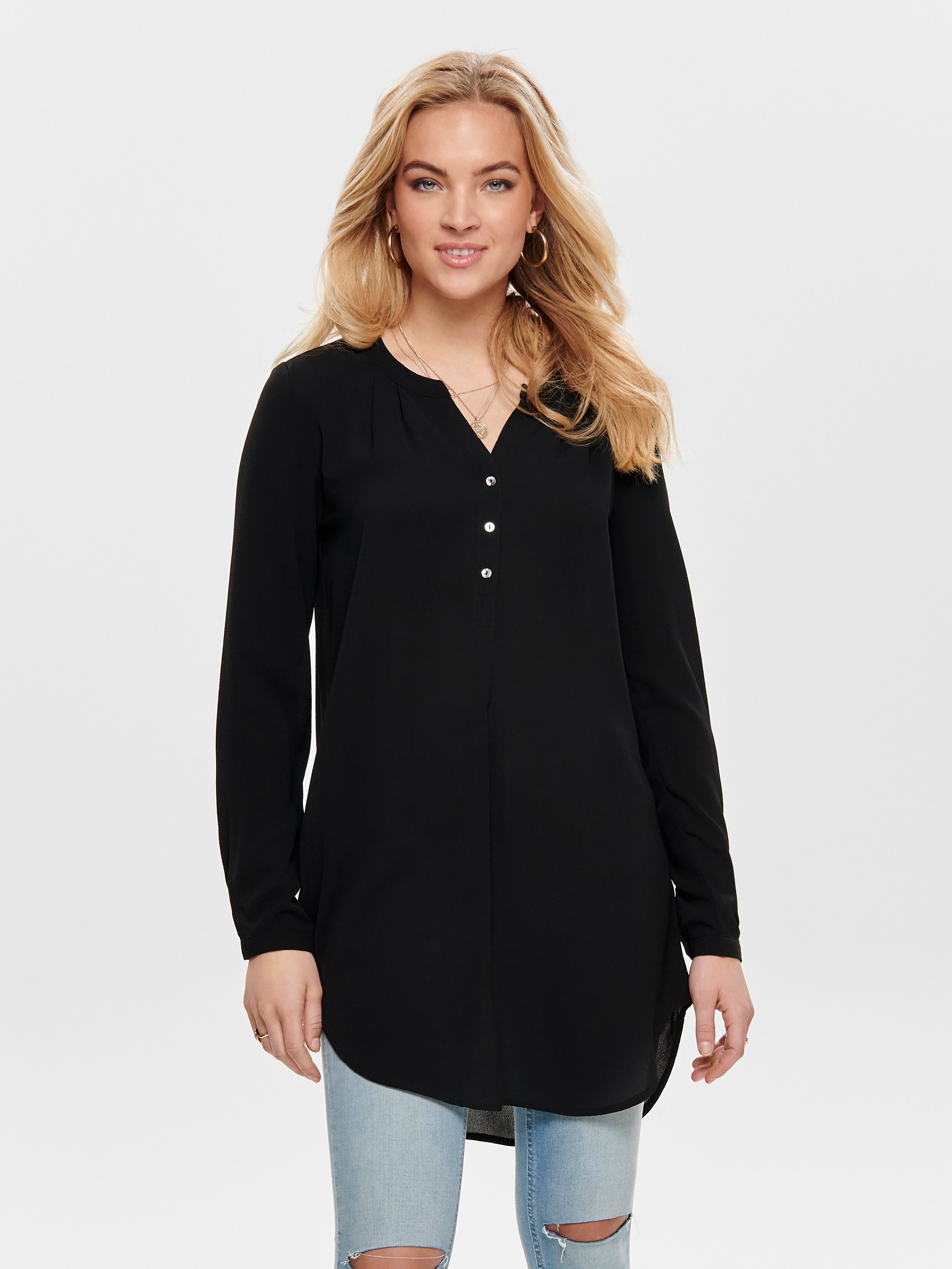 ONLNOVA Hemd Black