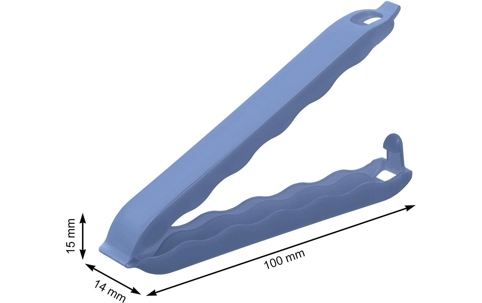 Verschlussclip ONDA 10 Stück, BlauKleine Verschlussclips für den alltäglichen Bedarf