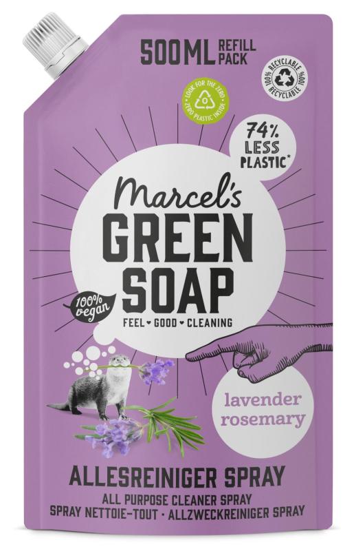 Marcels Green Soap Allesreiniger Lavendel & Rozemarijn Navulling 500 ML