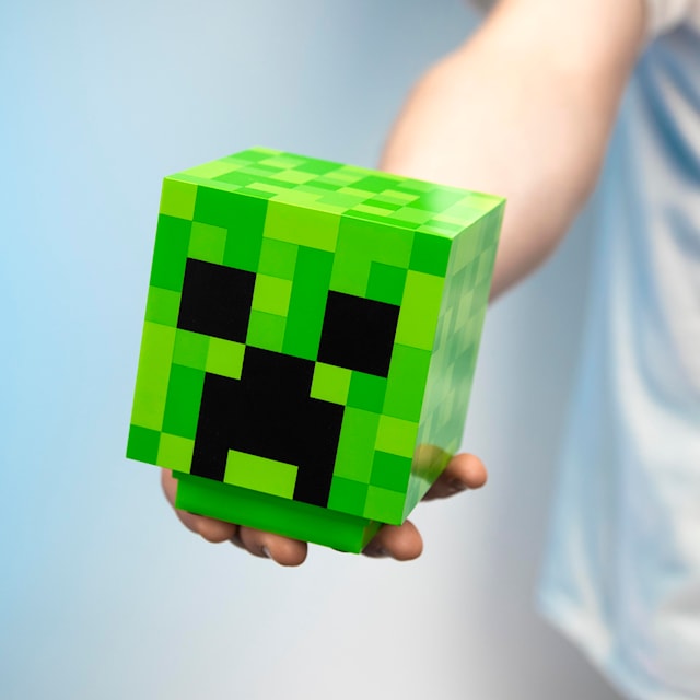 Minecraft Creeper Lampa