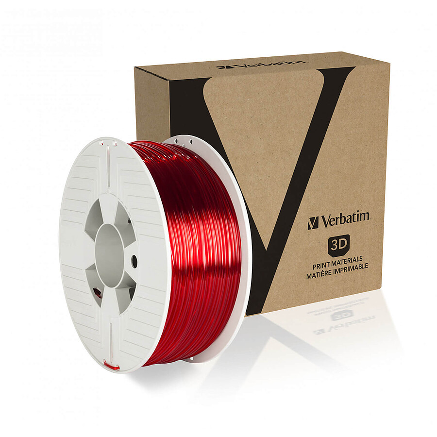 Verbatim PET-G - Rouge Transparent 2.85mm