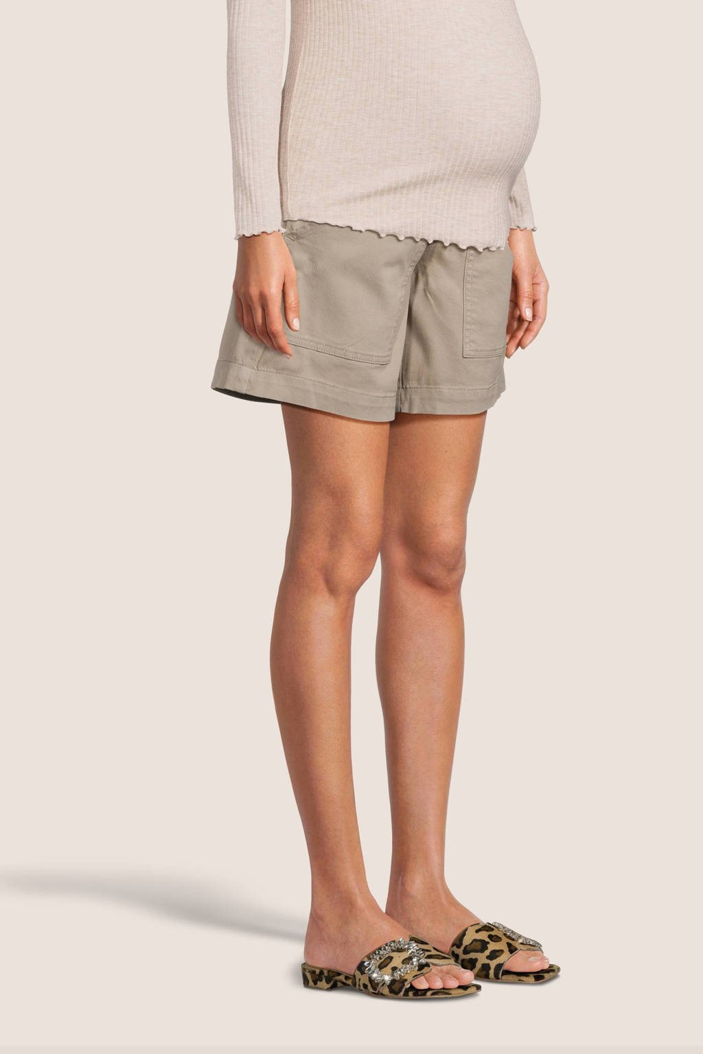 LOVE2WAIT regular fit short zand
