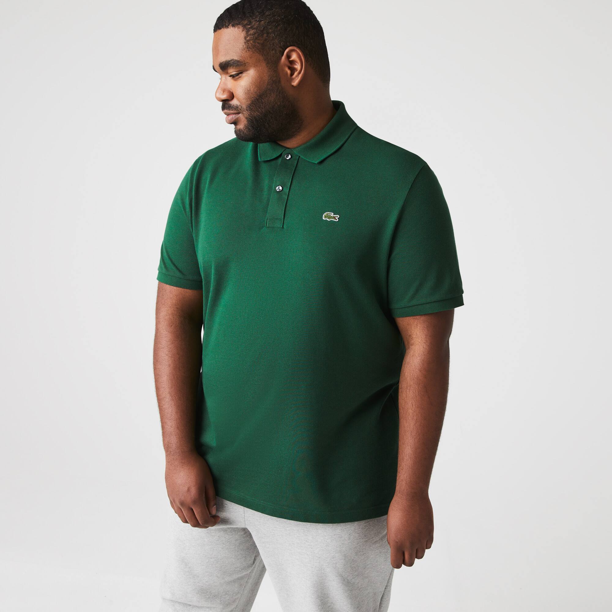 Original L.12.12 Poloshirt aus Petit Piqué Kurze Ärmel - Grün - Lacoste - Herren