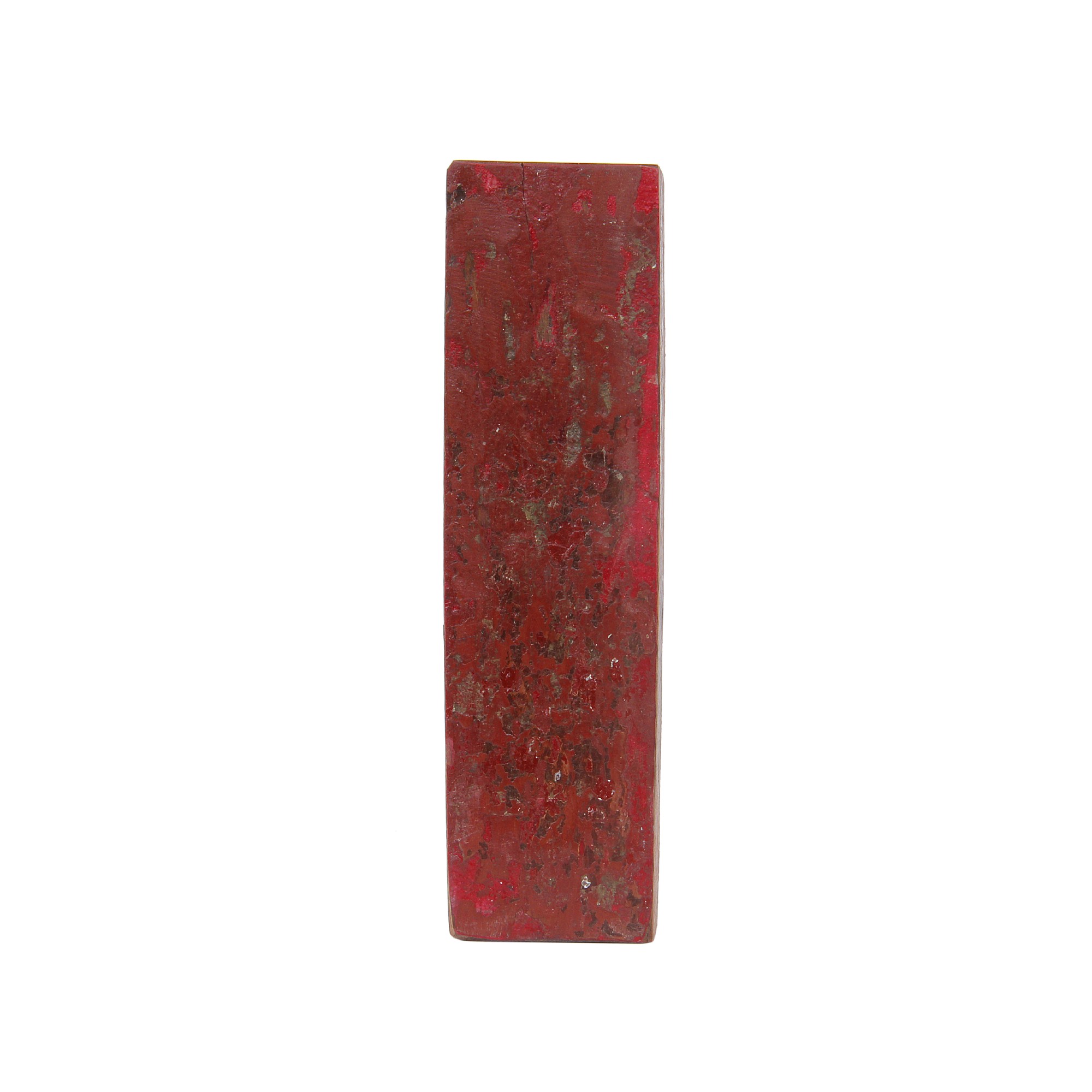 Holzbuchstabe 'I', mehrfarbig, T 2,5 cm, B 13 cm, H 19 cm von fischer's lagerhaus