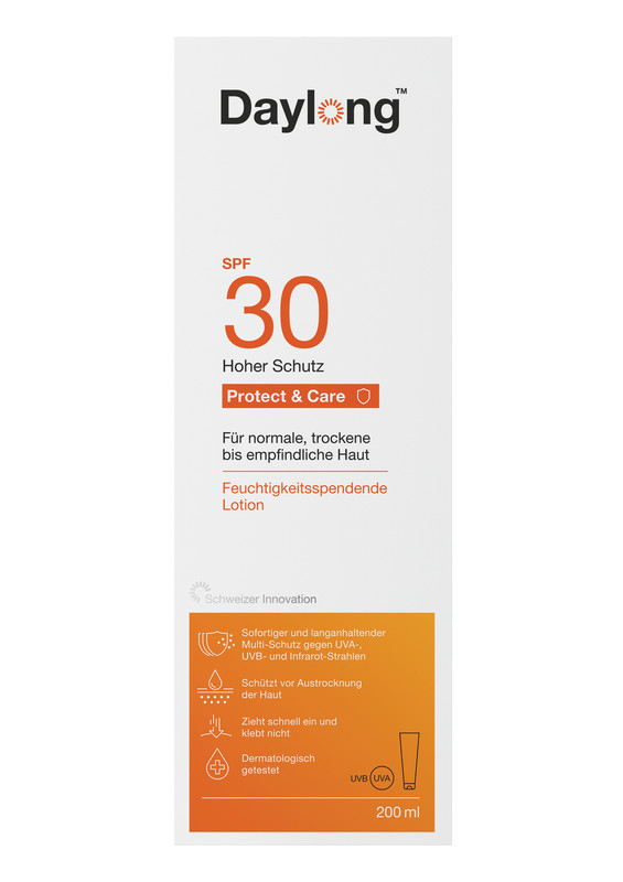 (200ml) Protect & Care Lotion Sonnencreme LSF 30