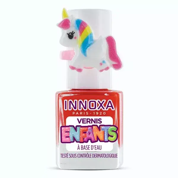 Esmalte infantil Unicórnio Vermelho da INNOXA