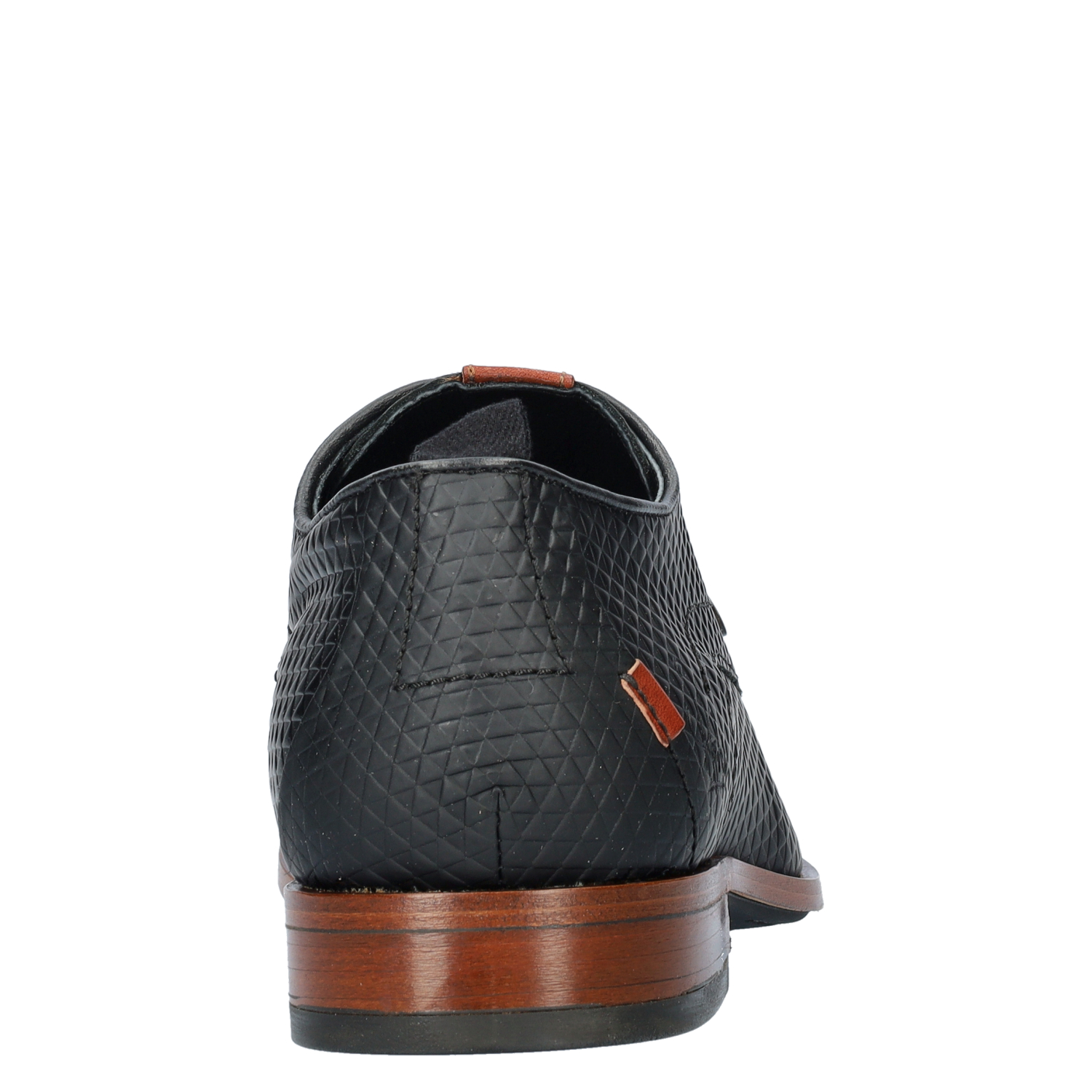 Greg Triangle heren nette schoen Rehab Zwart