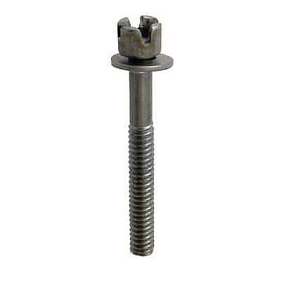 4 vis rappel et rondelles acier Diall ø7 x l.35mm