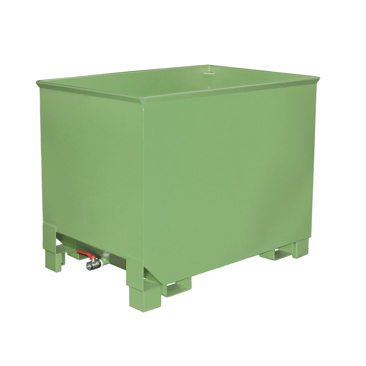 Bauer CS 80 chipbox, geverfd, resedagroen