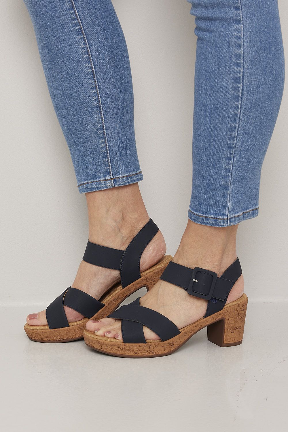 Sandal med hæl Jasmin