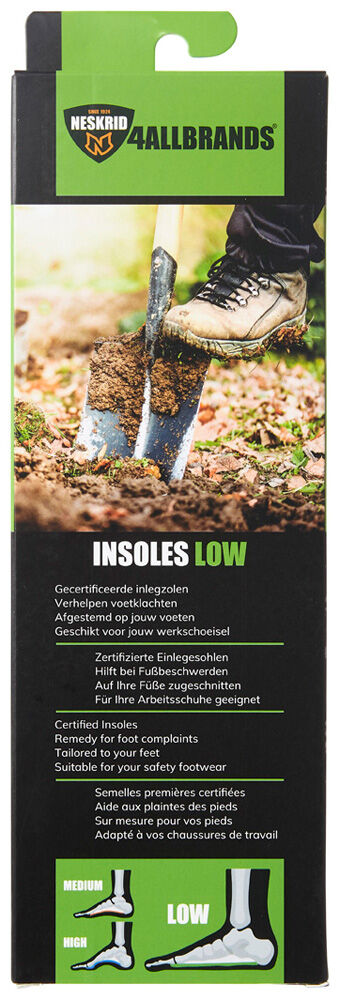 Neskrid Low Safety - Inlegzool - Groen - 36
