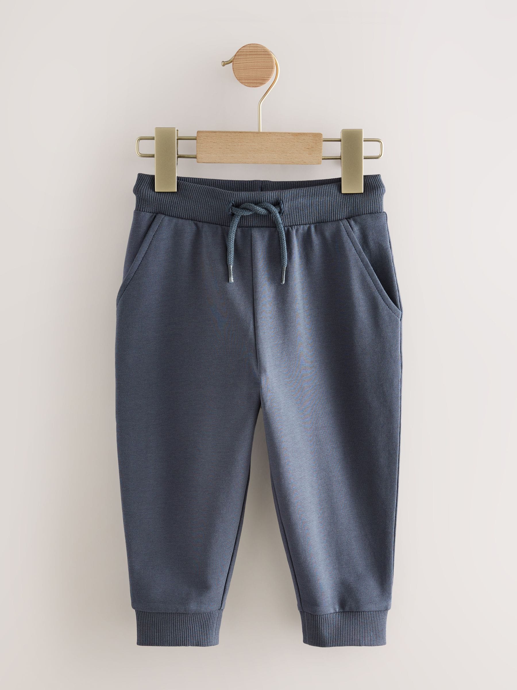 Kaki/grijs/blauw - Verpakking van 5 joggingbroeken (3mnd-7jr)